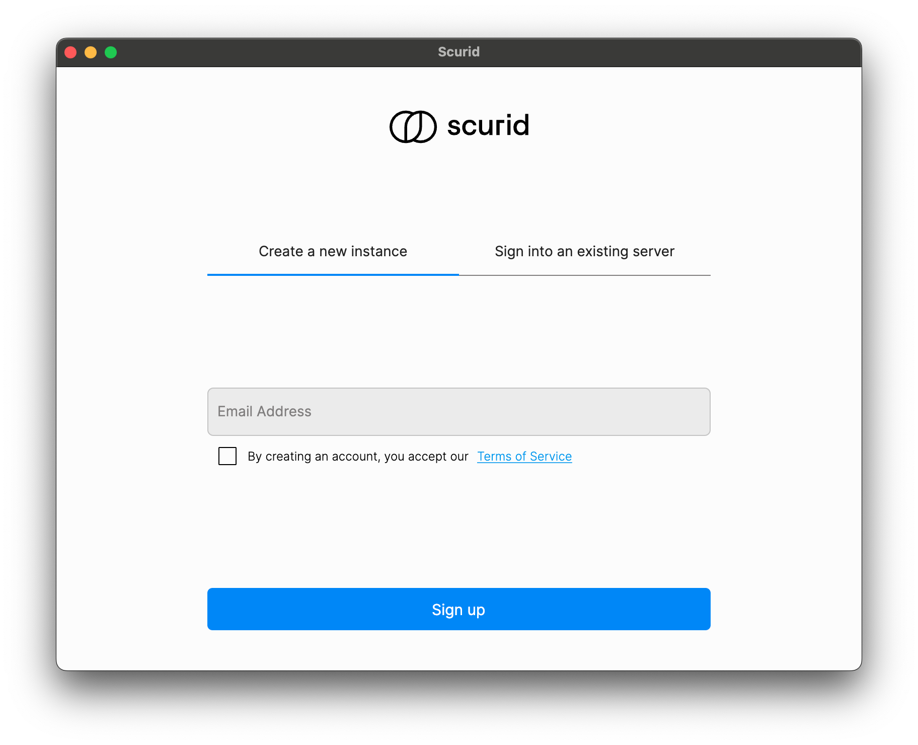 Create new instance