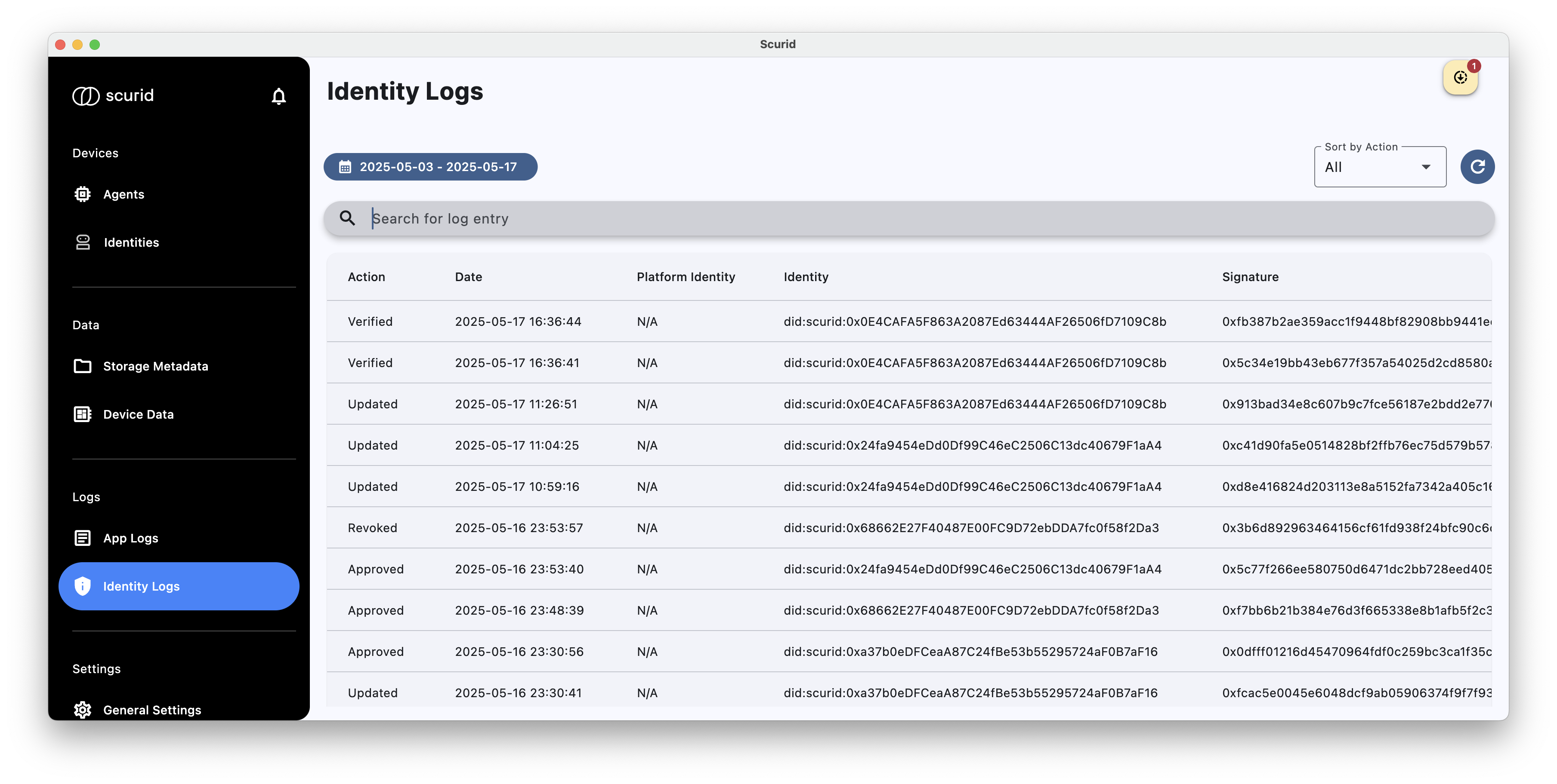 IdentityLog